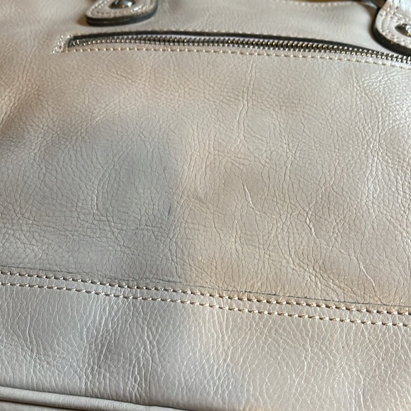 Patricia Nash woven leather satchel - Picture 12 of 14